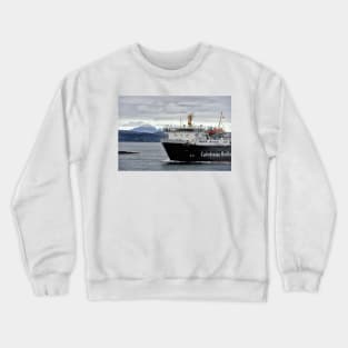 Lord of the Isles returning to Mallaig, Highlands of Scotland Crewneck Sweatshirt